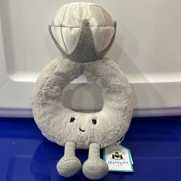 Jellycat amuseables diamond ring - Picture 1 of 1